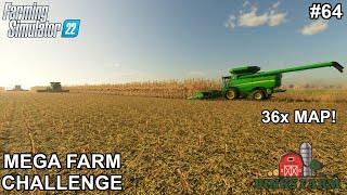 HARVESTING 300 ACRES OF CORN! | Spring Creek, ND | Farming Simulator 22 #64