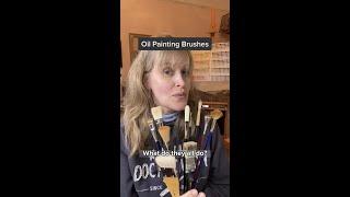 EVERYTHING You Need to Know about OIL PAINTING BRUSHES