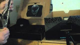 Alienware m17x R2 unboxing