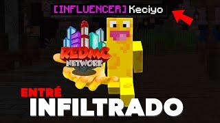 ME INFILTRÉ en UN SERVER de MINECRAFT & me DAN RANGO! XD