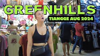 [4K] GREENHILLS TIANGGE 2024 TOUR - EXPLORING THE FAMOUS BARGAIN SHOPPING MALL IN SAN JUAN CITY