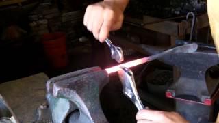 The Vlogsmith Ep. 2 ( Blacksmith - Forging a Door Knocker )