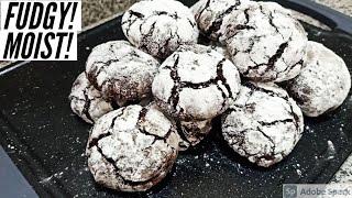 FUDGY CHOCOLATE CRINCKLES | BAKE WITH JAY