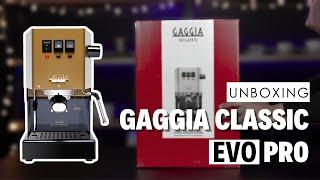 ASMR UNBOXING Gaggia Classic Evo Pro 2023 | Coffex Coffee Malaysia