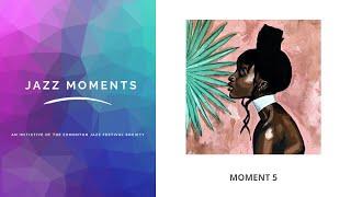 JAZZ MOMENT 5 featuring musical improvisation by Jeremiah McDade and artwork by Macha Abdallah