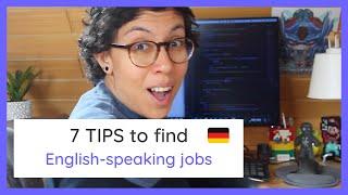 Find a Job in Germany WITHOUT SPEAKING German Fluently 