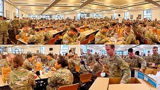 National Guard Troops FEAST Together Before Historic 2025th Presidential Inauguration Day!