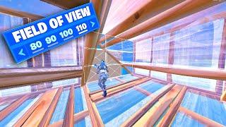 FOV Slider in Fortnite 