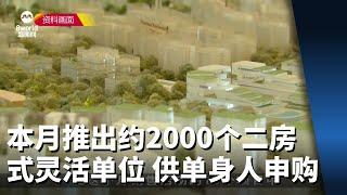 建屋局本月推出约2000个二房式灵活单位 供单身人士申购