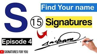  s signature style | signature ideas for letter s | s signatures | signature style of my name