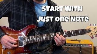 First Step: Mixing The Major & Minor Pentatonic Scale