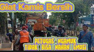 Giat Kamis,Petugas ngamuk bak sampah di hancurkan @Batam 66 Channel