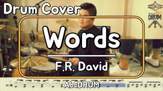 [Words]F.R. David-드럼(연주,악보,드럼커버,Drum Cover,듣기);AbcDRUM