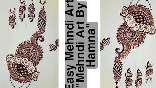 Easy& Beautiful Mehndi Art - Mehndi Art By Hamna