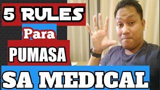 5 RULES Para Pumasa Sa Medical/Paano Hindi Bumagsak Sa PEME/ #PEME,#seaman,#marino,#sabit sa medical