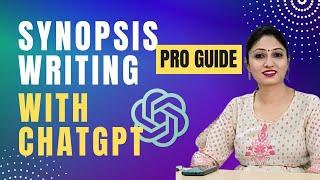 Write Synopsis Quickly with ChatGPT | Research Prompts | PhD Research Writing | English Subtitles