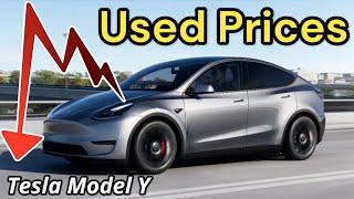 Tesla model Y Used Prices Are Falling! Is Now The Best Time To Buy A Used Tesla?