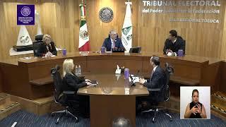 Sesión Pública de la Sala Regional Toluca del 12 de septiembre de 2024.