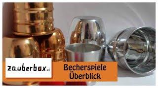 Becherspiele & Chop Cups - Überblick | Zauberbox TV