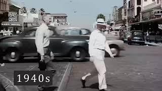 Traffic Footage and Cities from 1900 to 2100