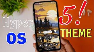 HyperOS Themes with Control Center support | Best HyperOS themes