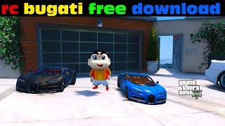 Franklin & shinchan Buy Mini RC Bugati in GTA 5 | Mod Free Download