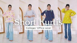 I got pretty Short Kurtis   | Kurtis for college wear | Kurtis for College/Office |