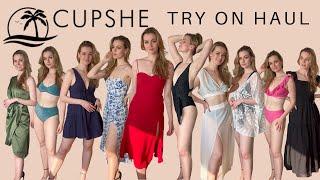CUPSHE Haul | Bikinis, Coverups, and Dresses Try On