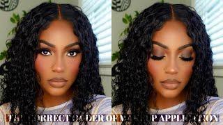 DETAILED BEGINNER MAKEUP TUTORIAL || THE CORRECT ORDER OF MAKEUP APPLICATION #darkskin #brownskin