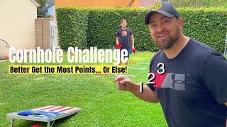 Cornhole Challenge!! | DM&J Games