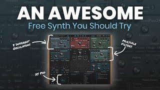 One Of The BEST Free Synth VST Plugins  | Odin II Synth Demo