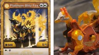 Platinum Blitz Fox (Aurelus) Unboxing! | Bakugan Evolutions