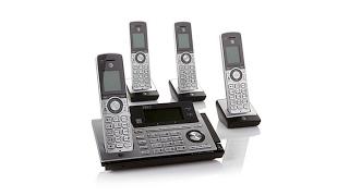 AT T 4pack Cordless Phones w/Digital Answering System