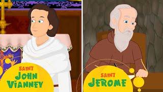 Saint John Vianney & Saint Jerome I Compilation Video I #christianfamilytv #saints