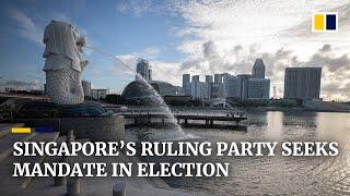 Singapore's ruling People’s Action Party seeks vote of confidence in upcoming general election