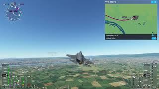 MSFS 2020 - Flying the F-35A Lightning on XBOX from ETOU to ETSB!