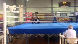 Amateur Boxing bout (69 kg) Welterweight division - National Championship of Northern Greece