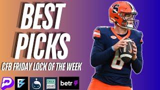 PRIZEPICKS--CFB FRIDAY -TOP PLAYER PROPS +LOCK OF THE WEEK -  3 FREE SLIPS 10/4/24