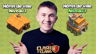 J’Améliore un compte de 0 à l'HDV 7 Maxé (Clash of Clans)