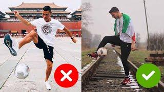 AROUND THE WORLD (ATW) Tutorial  in 3 minutes  / Freestyle Football by AhmadrezaFS