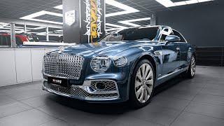 Роскошный Bentley Continental на детейлинге. Цветной полиуретан. Дизайн на Volvo V90.