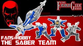 Fans Hobby THE SABER TEAM (Armada Star Saber): EmGo's Transformers Reviews N' Stuff