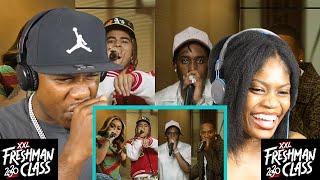 Fivio Foreign, Calboy, 24kGoldn and Mulatto's 2020 XXL Freshman Cypher REACTION