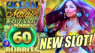 NEW SLOT! ‍️ OCEAN MAGIC BUBBLE BOOST! THIS SLOT IS FISHY! Slot Machine (IGT)