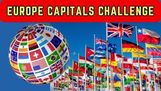 Europe Capitals Challenge | Europe Capitals Quiz | IQ TEST | Quiz Maze #quiz #youtube #viralvideo