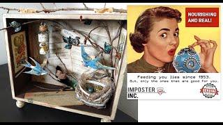 Imposter, Inc. -  making assemblage art