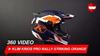 Klim Krios Pro Rally Striking Orange - ChampionHelmets.com