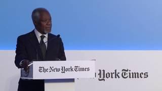 The New York Times Athens Democracy Forum 2017. Kofi Annan Welcome Remarks