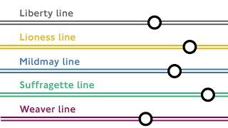 The Overground lines have names now!