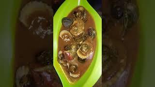 kerang saus Padang bikin ngiler 